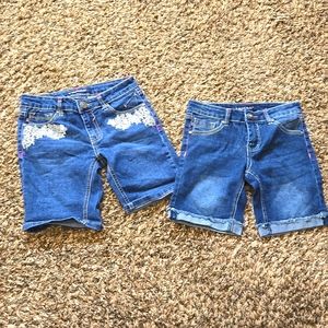 Girls Shorts Size 10 Vigoss 2 Pairs